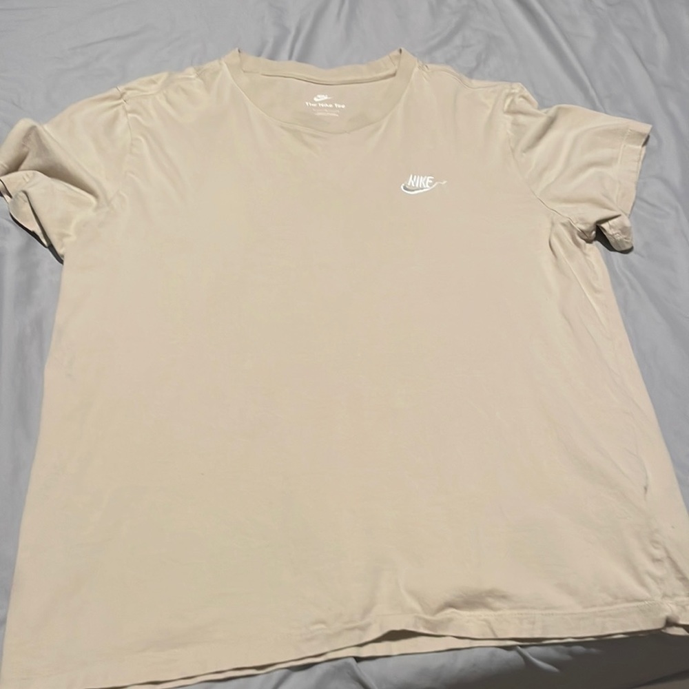 Tan Nike Tshirt
